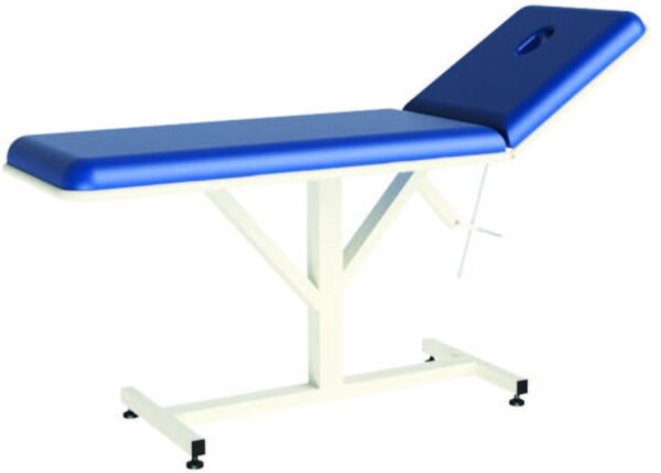 Examination table, two-section