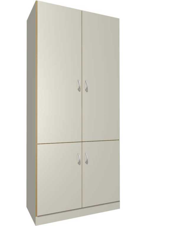 Lehrerzimmer Schrank mit 4 Türen