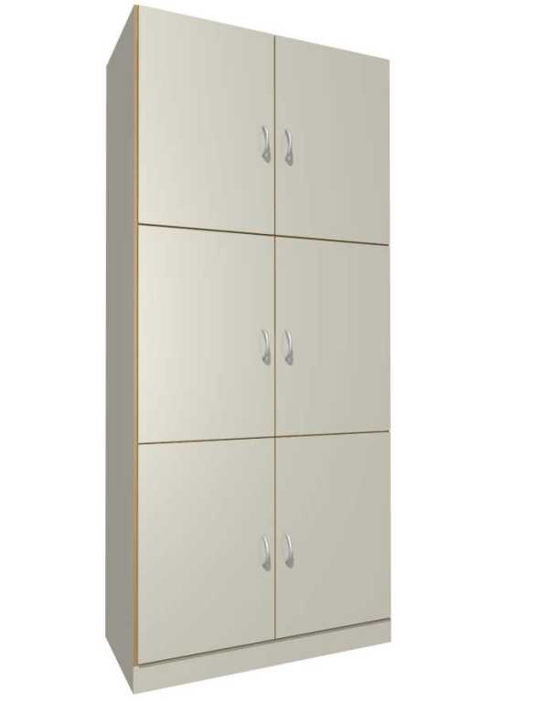 Lehrerzimmer Schrank mit 6 Türen