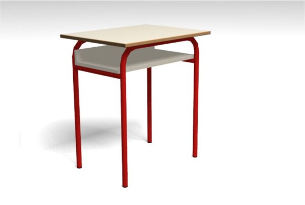 School bench Mićo, single-seater