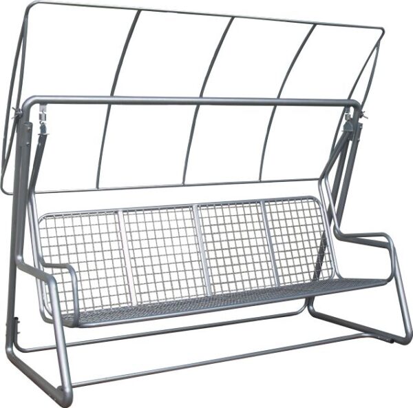 Swing four-seater for garden