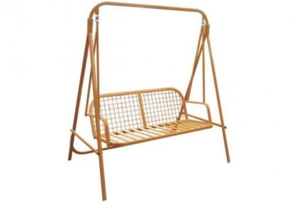 Swing two-seater for garden